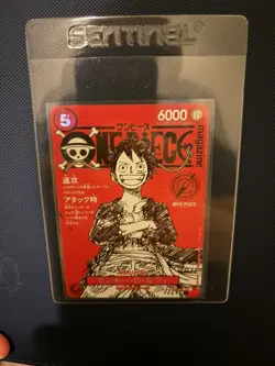 Monkey D Luffy ST21-014 Magazine Promo One Piece Card - Image 2