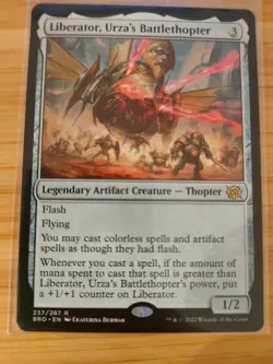 MTG Liberator, Urza's Battlethopter 237 The Brothers' War M/NM Free UK P&P - Image 1