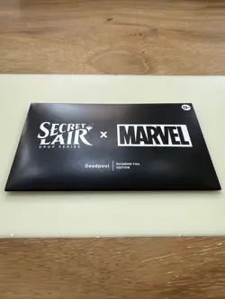 Marvel Secret Lair Deadpool MTG Rainbow Foil Edition Sealed - Image 1