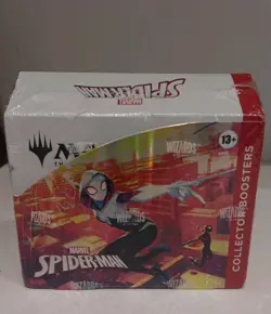 Magic the Gathering Spider-Man Collector Booster Box 12 Packs NEW Sealed - Image 2