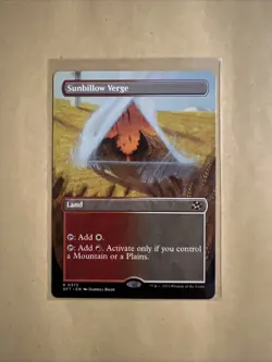 MTG Sunbillow Verge DFT 0373 R NM Regular Borderless - Image 1