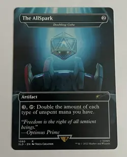 MTG The AllSpark Doubling Cube SLD Near Mint Never Played NonFoil - Image 1