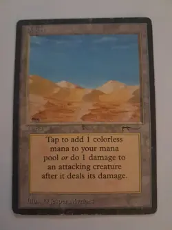 Desert HP Arabian Nights MTG Magic the Gathering - Image 1