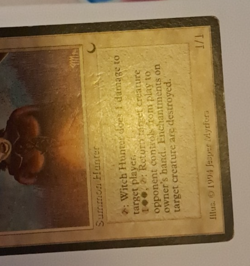 Witch Hunter HP The Dark MTG Magic the Gathering - Image 4
