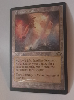 Prismatic Vista Etched FOIL NM/M Modern Horizons 2 MH2 MTG Magic the Gathering - Image 1