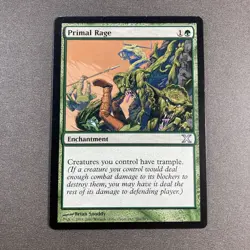 MTG Primal Rage 10th Edition Regular Magic The Gathering - Image 1