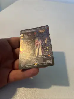 Summon: Bahamut (Borderless)- Final Fantasy x Magic: The Gathering - Holo Foil - Image 4