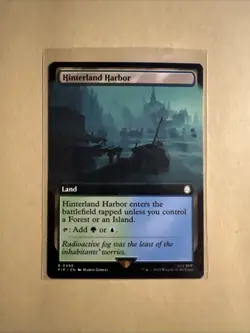 MTG Hinterland Harbor PIP 0498 R NM Regular Extended Art - Image 2