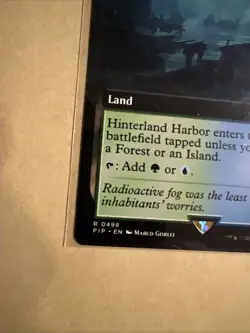 MTG Hinterland Harbor PIP 0498 R NM Regular Extended Art - Image 3