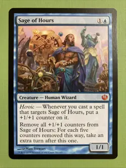MTG - Sage of Hours - Journey into Nyx - NM - Image 1