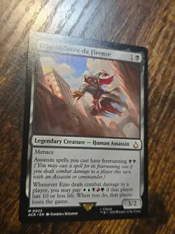 Ezio Auditore da Firenze Universes Beyond: Assassin's Creed Regular NM #0025 - Image 1