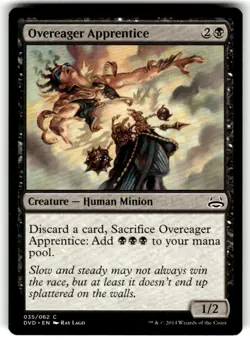 Overeager Apprentice Odyssey Regular MTG - Image 1