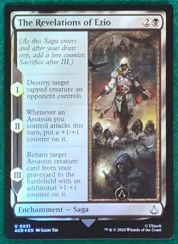 The Revelations of Ezio Foil - Universes Beyond: Assassin's Creed ACR #31 - MTG - Image 1