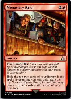 Magic the Gathering Monastery Raid Assassin's Creed MTG Free Shipping! - Image 1