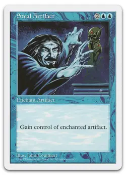 Steal Artifact (NM) Fifth Edition 5ED Magic MTG - Image 1
