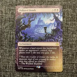 Polluted Bonds #34 Wilds of Eldraine Enchanting Tales MTG ⭐ NM - Image 1