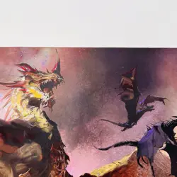 Official Ultra Pro Original The Ur Dragon Playmat With Command Zone MTG Magic - Image 5