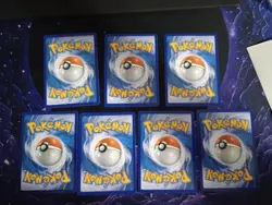 Pokemon Evoltions 7 Card Lot Reverse Holo Zapdos Charmander Dark Fairy Energies - Image 2