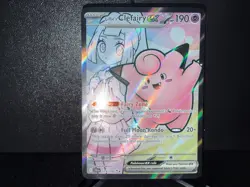 Lillie's Clefairy ex 173 2025 Pokemon Journey Together Ultra Rare Card NM+ (a) - Image 1