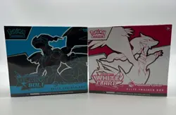 Set of Pokemon Center White Flare & Black Bolt Elite Trainer Box ETB Sealed - Image 1