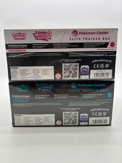 Set of Pokemon Center White Flare & Black Bolt Elite Trainer Box ETB Sealed - Image 3