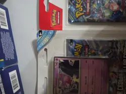 Pokemon TCG Steller Crown ETB Factory Sealed , 3 Pack Blistters, And Hangers. - Image 4