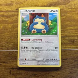 Pokemon TCG Cards Snorlax 158/214 Unbroken Bonds Holo Rare NM - Image 1