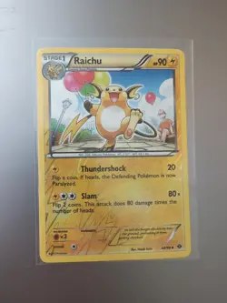 Pokemon TCG Raichu 40/99 Reverse Holo Next Destinies NM - Image 1