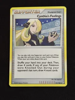 Cynthia’s Feelings #131/146 - Pokemon TCG - Legends Awakened - Cosmos Holo - LP - Image 1