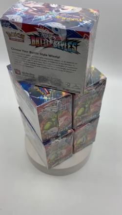 Lot of (5) Pokemon TCG Sword & Shield Battle Styles Booster Boxes Sealed - Image 2