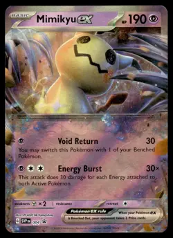2023 Scarlet & Violet Series - Scarlet & Violet Promos Mimikyu ex Common #4 - Image 1