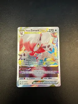Hisuian Zoroark VSTAR 147/196 Lost Origin Full Art Holo Rare Pokemon TCG MINT - Image 1