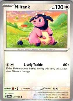 Pokemon TCG Paradox Rift Regular Miltank - Image 1