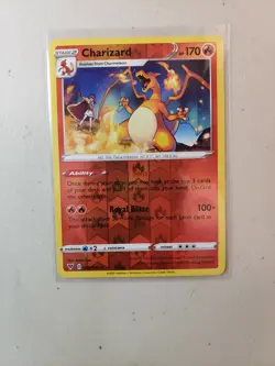 Charizard 025/185 S & Shield Vivid Voltage REVERSE HOLO PERFECT MINT! Pokemon - Image 1