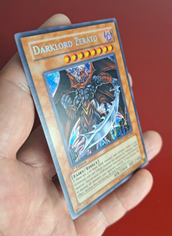 Yu-Gi-Oh! Darklord Zerato (PTDN-EN081), SECRET RARE, 1ST EDITION, NM - Image 2