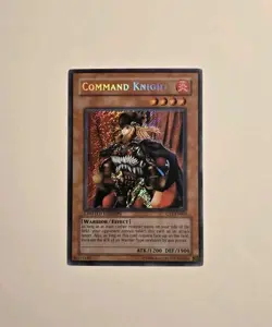 Yugioh Command Knight CT1-EN003 2004 Tin Limited Edition Secret Rare MP - Image 1