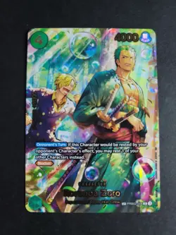 Roronoa Zoro SP PRB02-006 Rare One Piece The Azure Sea's Seven - Image 1