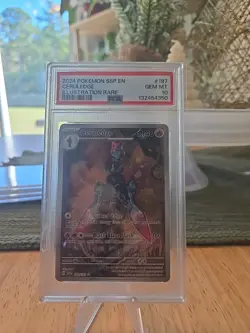 Pokemon TCG Ceruledge Illustration Rare Surging Sparks 197/191 PSA 10 - Image 1