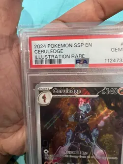 Ceruledge 197/191 - Surging Sparks - Illustration Rare - PSA 10 - Pokemon TCG - Image 2