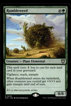 Rumbleweed MTG Outlaws Thunder Junction 32 OTJ NM X1 - Image 1