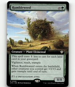 MTG Rumbleweed (Extended Art) 68 - Commander: Outlaws of Thunder Junction - Image 1