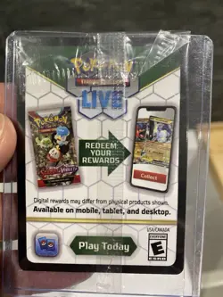 Pokemon TCG Prismatic Evolutions Leafeon EX Card 006/131 Stamped Promo, Sealed - Image 2