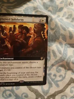 Renewed Solidarity (Extended Art) Commander: Aetherdrift Regular - Image 3