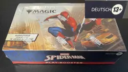 GERMAN LANGUAGE Sealed Marvel's Spider-Man Play Booster Box Magic MTG - Image 1