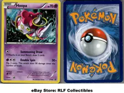 2015 Pokemon, XY Promos, #XY90 Hoopa, Holo Black Star Promo - Image 1