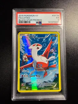 Latias (Full Art Promo) XY78 XY Holo Black Star Promos-Pokemon (2015)-PSA 5 - Image 1