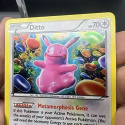 Pokemon Ditto Black Star Promo XY40 Holo - LIGHT PLAY - Image 5