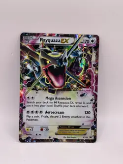 Pokemon TCG Rayquaza EX XY69 Black Star Promo 2015 Holo Card - Image 5