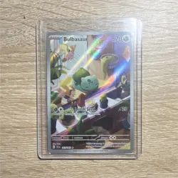 Pokemon Bulbasaur 143/142 Sv07: Stellar Crown Holo Illustration Rare Card - Image 1