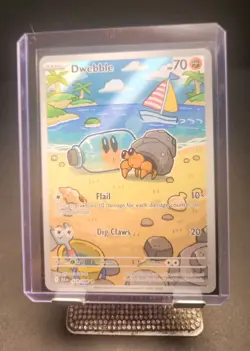 Dwebble 129/086* Illustration Rare Black Bolt Pokemon TCG NM Card English Ver - Image 1